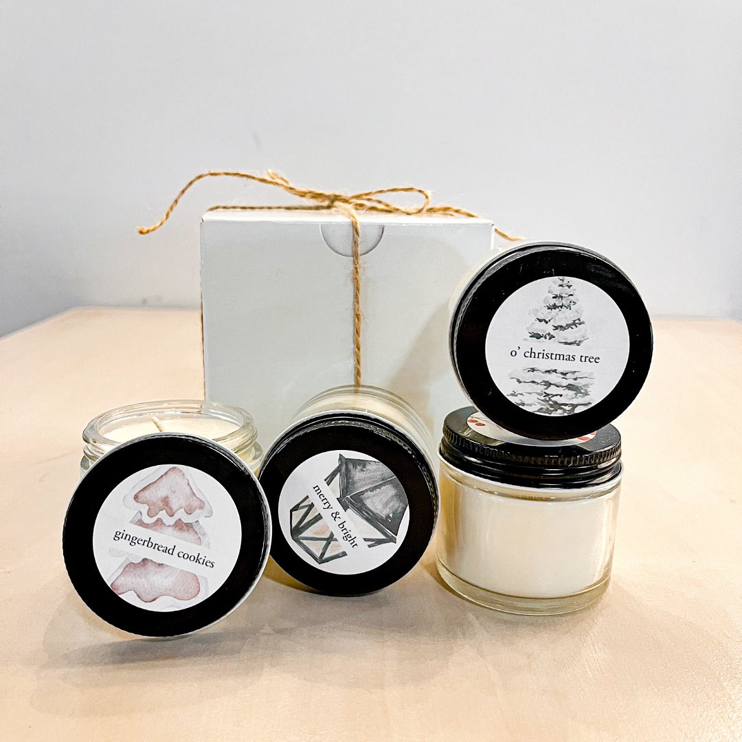 Holiday Wishes Box Peace & Quiet Candle Co.