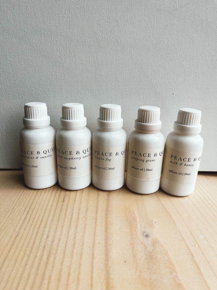 Diffuser Fragrance Oils Peace & Quiet Candle Co.