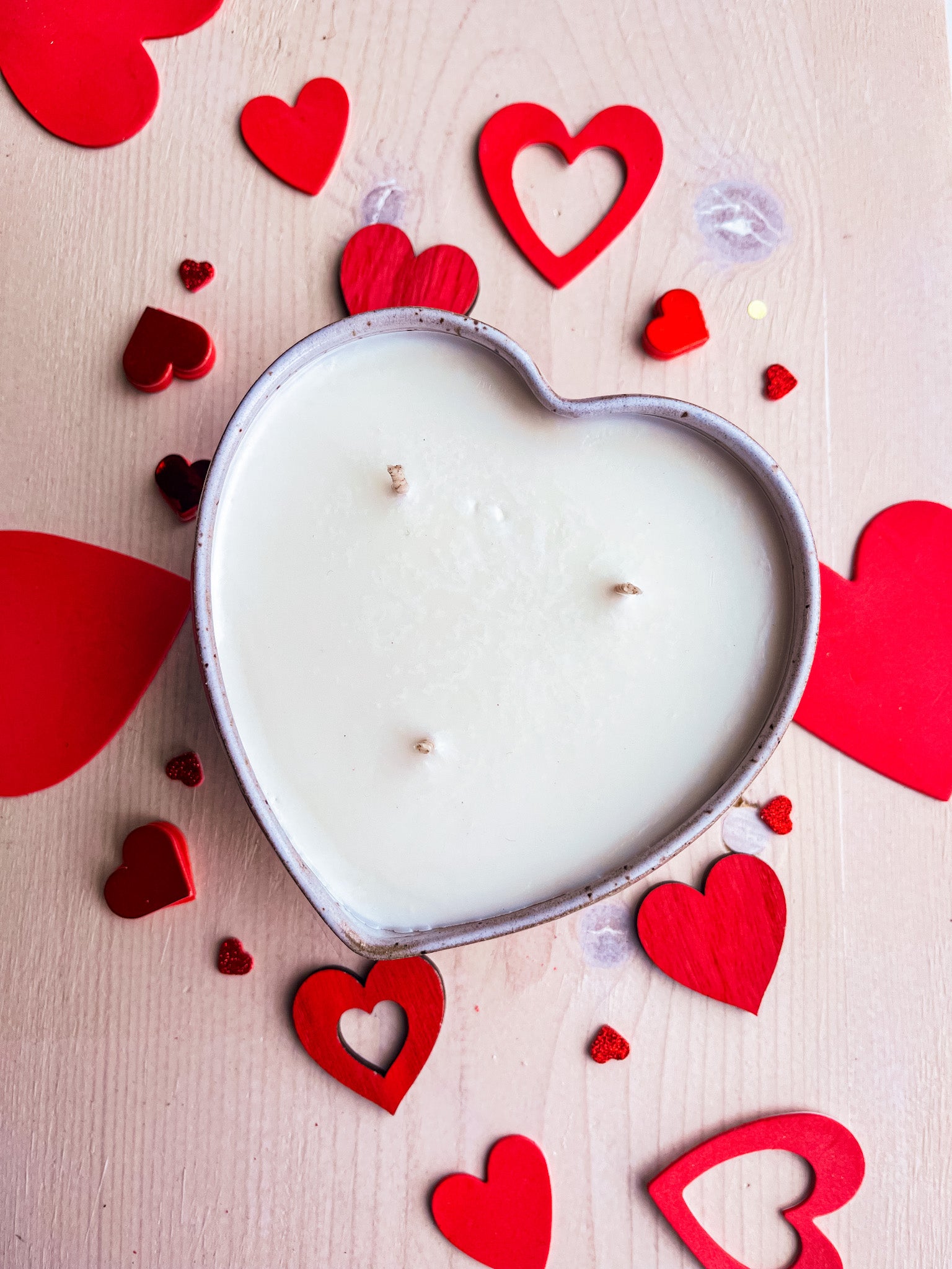 Heart Bowl Candle