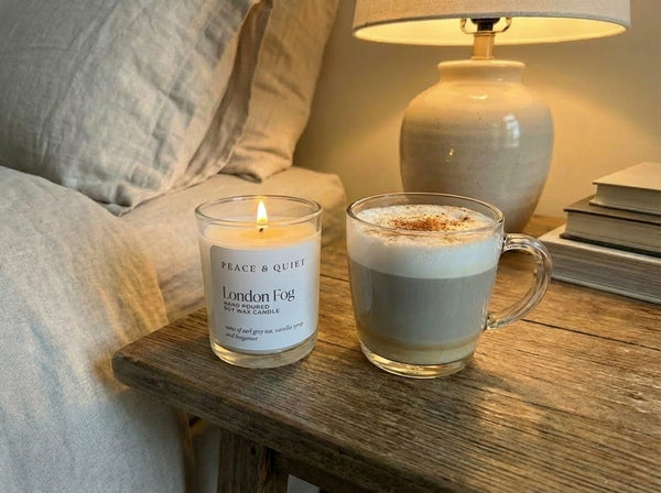 London Fog soy candle