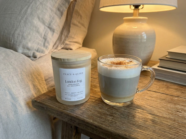 London Fog soy candle