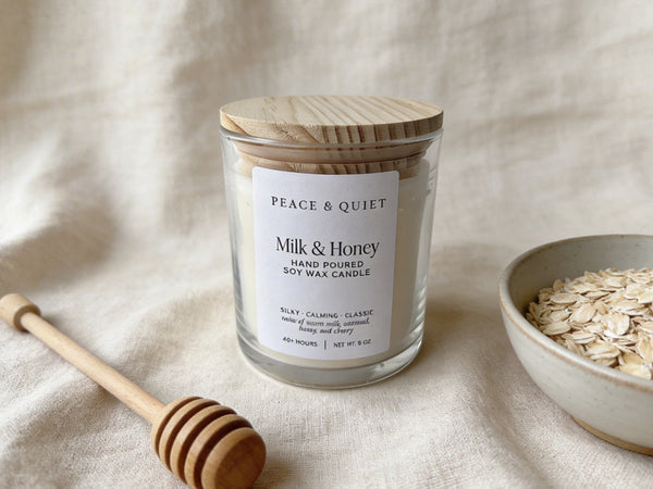 Milk & Honey soy candle