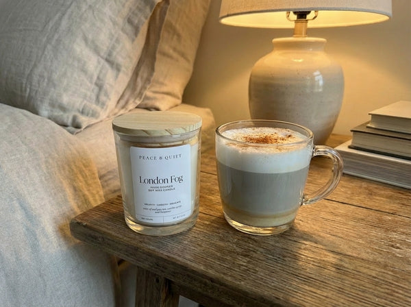 London Fog soy candle
