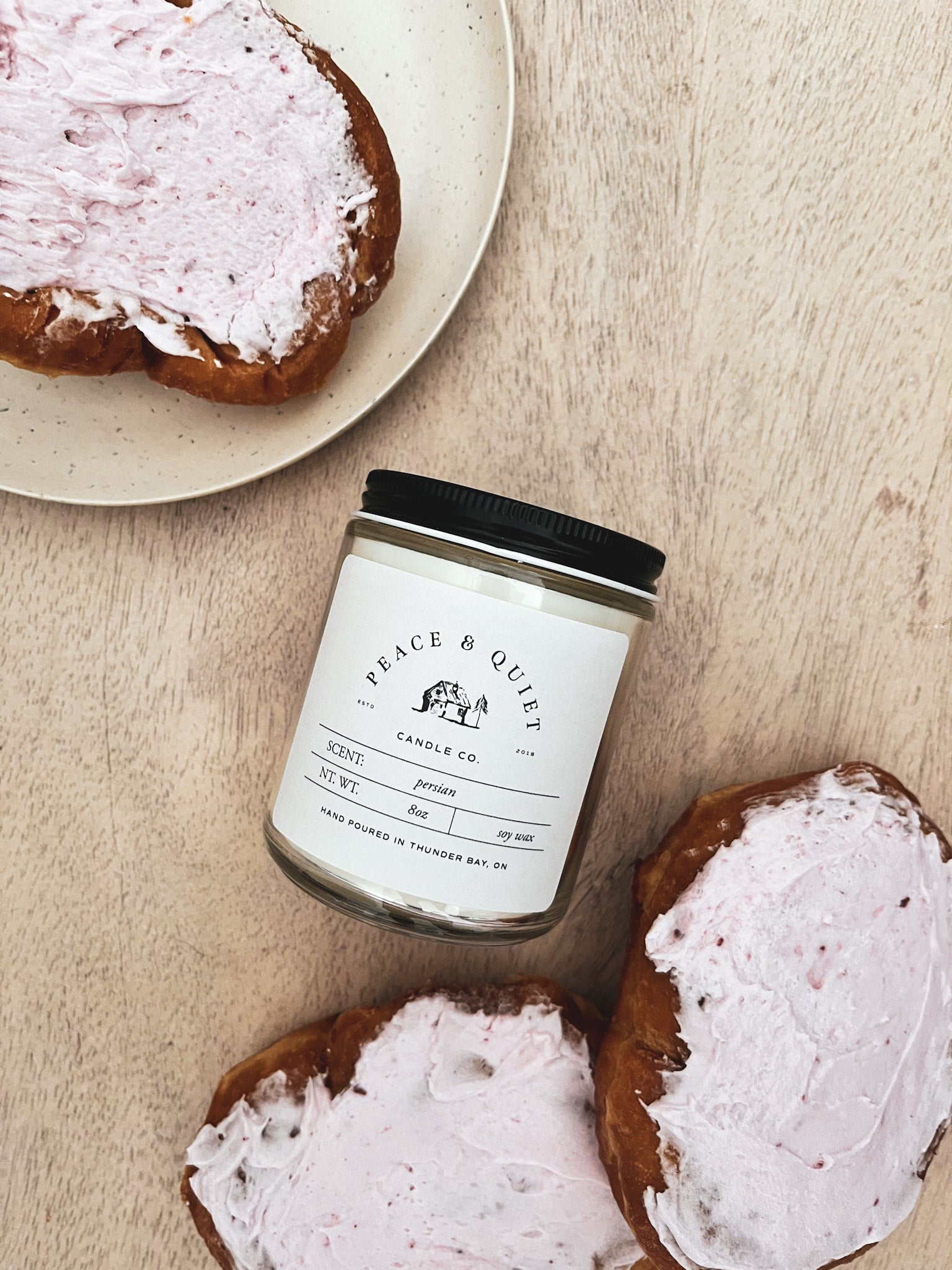 Persian soy candle