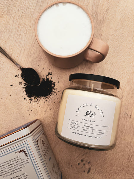 London Fog soy candle