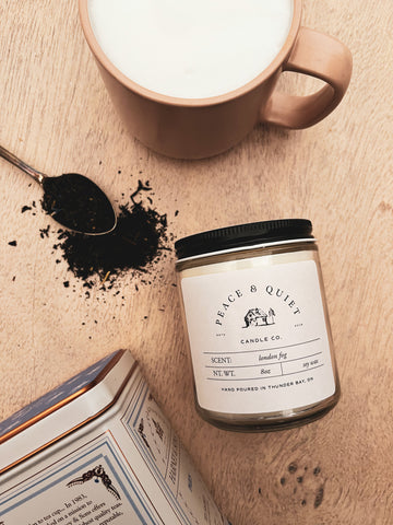 London Fog soy candle